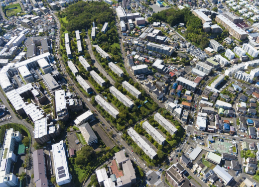 桜台団地空撮